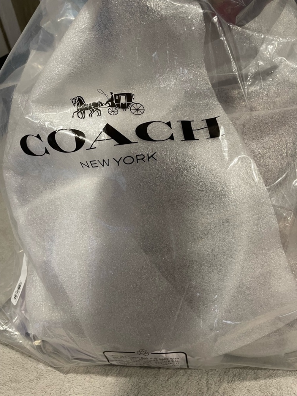 Coach Cognac Brown Leather Shoulder Bag with Gold Hardware - Picture 5 of 8